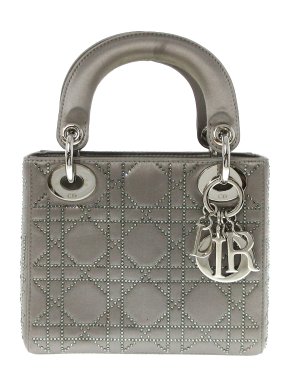 Strass Cannage Crystal Embellished Mini Lady Dior