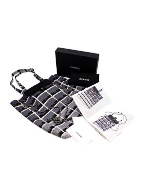 Chanel Black Shopping Tote Convertible Mini Crossbody Bag