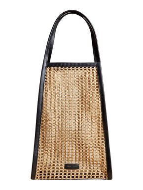 Khaite The June Raffia Weave Tote Bag