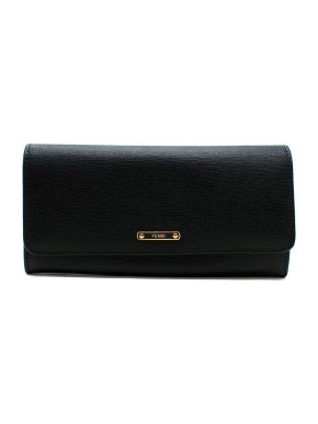Fendi Grained Leather Wallet