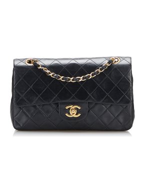 Chanel Lambskin Quilted Small Double Flap Bag