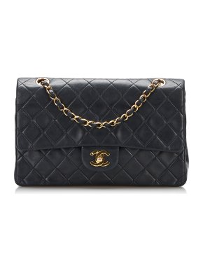 Chanel Lambskin Quilted Small Double Flap Bag