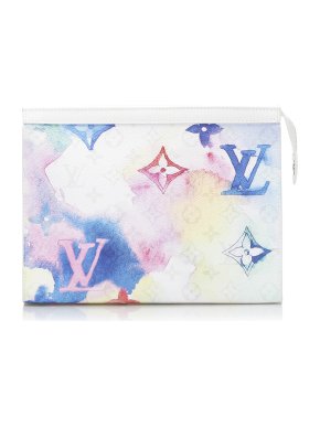 Louis Vuitton Monogram Watercolor Pochette Voyage MM