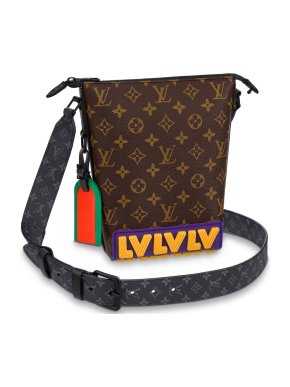 Louis Vuitton Limited Edition Monogram LV Rubber Cruiser Bag