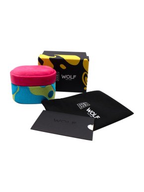 Wolf & Badger Velvet Multi Color Jewelry Holder