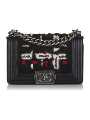 Chanel Limited Edition Tweed Le Boy Flap Bag