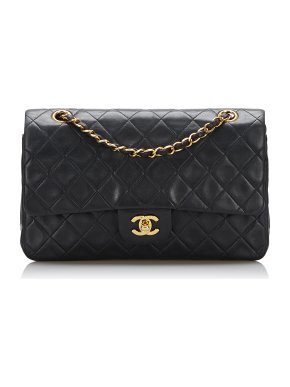 Chanel Lambskin Quilted Medium Double Flap Bag
