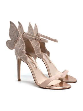 Sophia Webster Blush Pink Chiara Butterfly Sandals