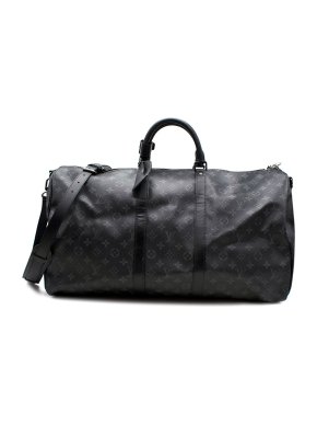 Louis Vuitton Monogram Eclipse Keepall Bandoulière 55