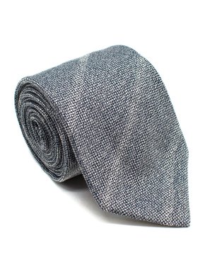 Creed Grey Woven Silk Tie