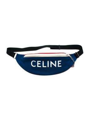 Celine XL Nylon Logo Canvas Belt Bag