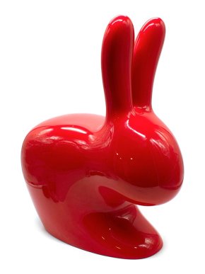 Qeeboo LVR Red Baby Rabbit Chair