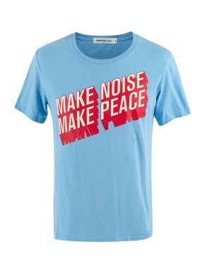 Undercover Blue Slogan Print T-shirt