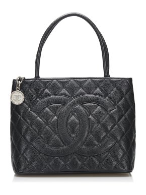 Chanel Caviar Medallion Tote