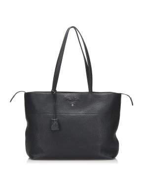 Prada Vitello Grain Shopping Tote Bag