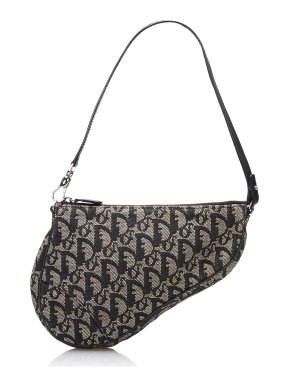 Dior Oblique Canvas Mini Saddle Bqg