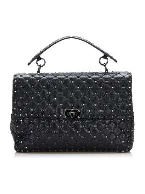 Valentino Garavani Rockstud Spike Quilted Flap Bag