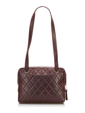 Chanel Lambskin Quilted Shoulder Bag
