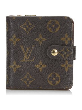 Louis Vuitton Monogram Compact Zippy Wallet
