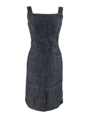 Alaia Vintage 90s Denim Dress