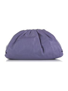 Bottega Veneta Purple Nappa The Pouch Clutch bag