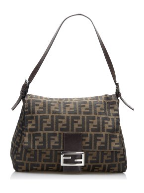 Fendi Zucca Mamma Forever Baguette Bag