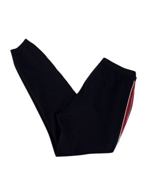 Prada Navy & Red Virgin Wool Joggers