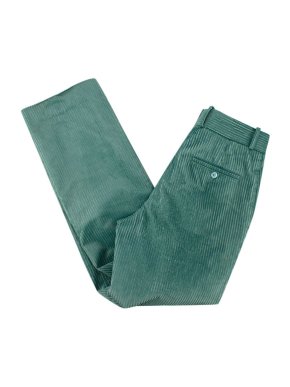 Sies Marjan Turquoise Corduroy Striped Pants