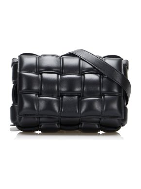 Bottega Veneta Black Padded Cassette Bag