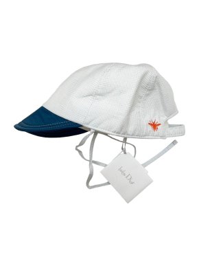 Baby Dior White & Blue Cap T2