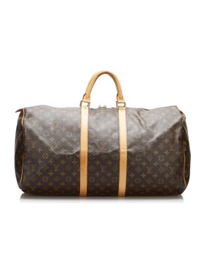 Louis Vuitton Monogram Keepall 55 Duffle Bag