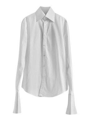 Ralph Lauren Collection White Cotton Button Up Shirt