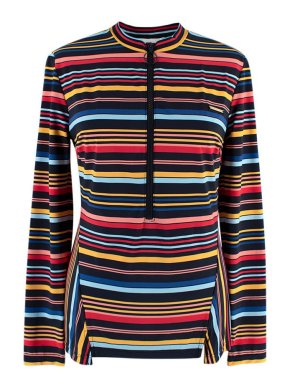 Stella McCartney Multicoloured Striped Fitted Top