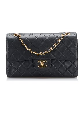 Chanel Lambskin Quilted Small Double Flap Bag