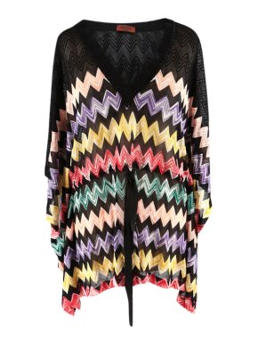 Missoni Multicoloured Chevron Knit Coverup