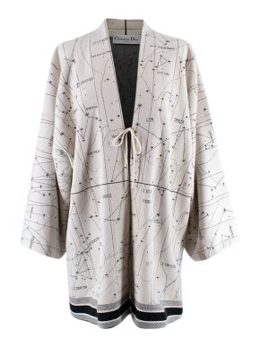 Dior Zodiac Cashmere & Wool Cardigan