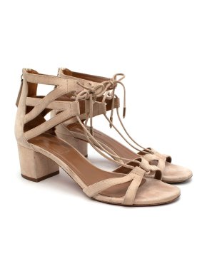 Aquazzura Beverly Hills 50 Suede Sandals