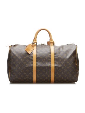 Louis Vuitton Monogram Keepall 50 Duffle Bag