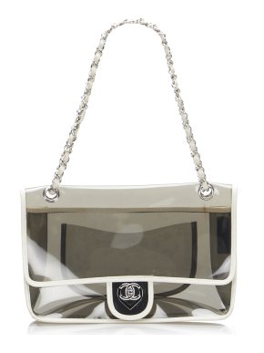 Chanel Medium Naked PVC Flap Bag