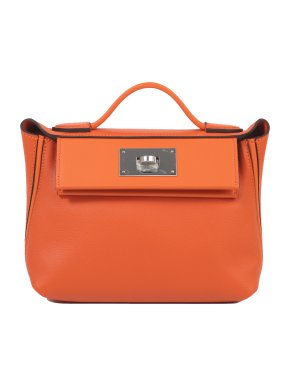Hermes Feu Evercolour Leather 24/24 21 Bag PHW