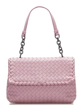 Bottega Veneta Small Intrecciato Olimpia Shoulder Bag