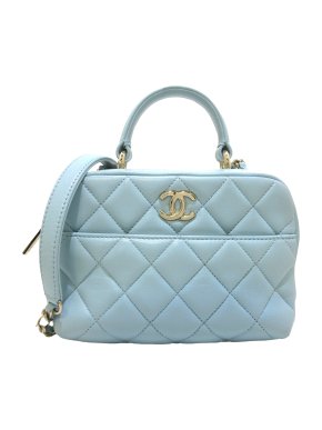 Chanel Lambskin Quilted Small Trendy CC Bowling Bag