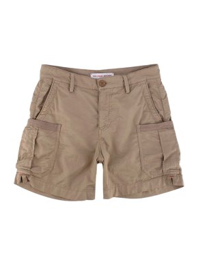 Orlebar Brown Beige Cotton Blend Cargo Shorts
