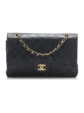 Chanel Quilted Lambskin Medium Double Flap Bag