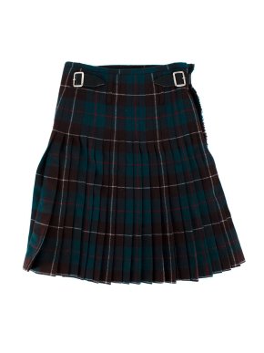 John Morrison Kiltmakers Green Checkered Kilt