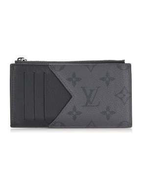 Louis Vuitton Monogram Eclipse Coin Pouch