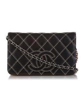 Chanel CC Wild Stitch Wallet on Chain