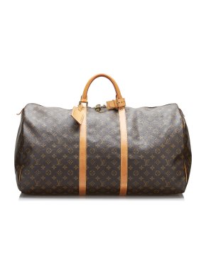 Louis Vuitton Monogram Keepall 60 Duffle Bag