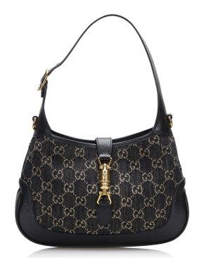 Gucci Small GG Denim Jackie 1961