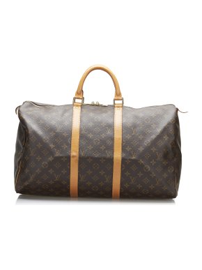 Louis Vuitton Monogram Keepall 50 Duffle Bag